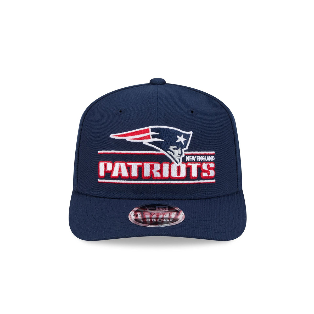 New England Patriots Stated 9SEVENTY Stretch-Snap Hat