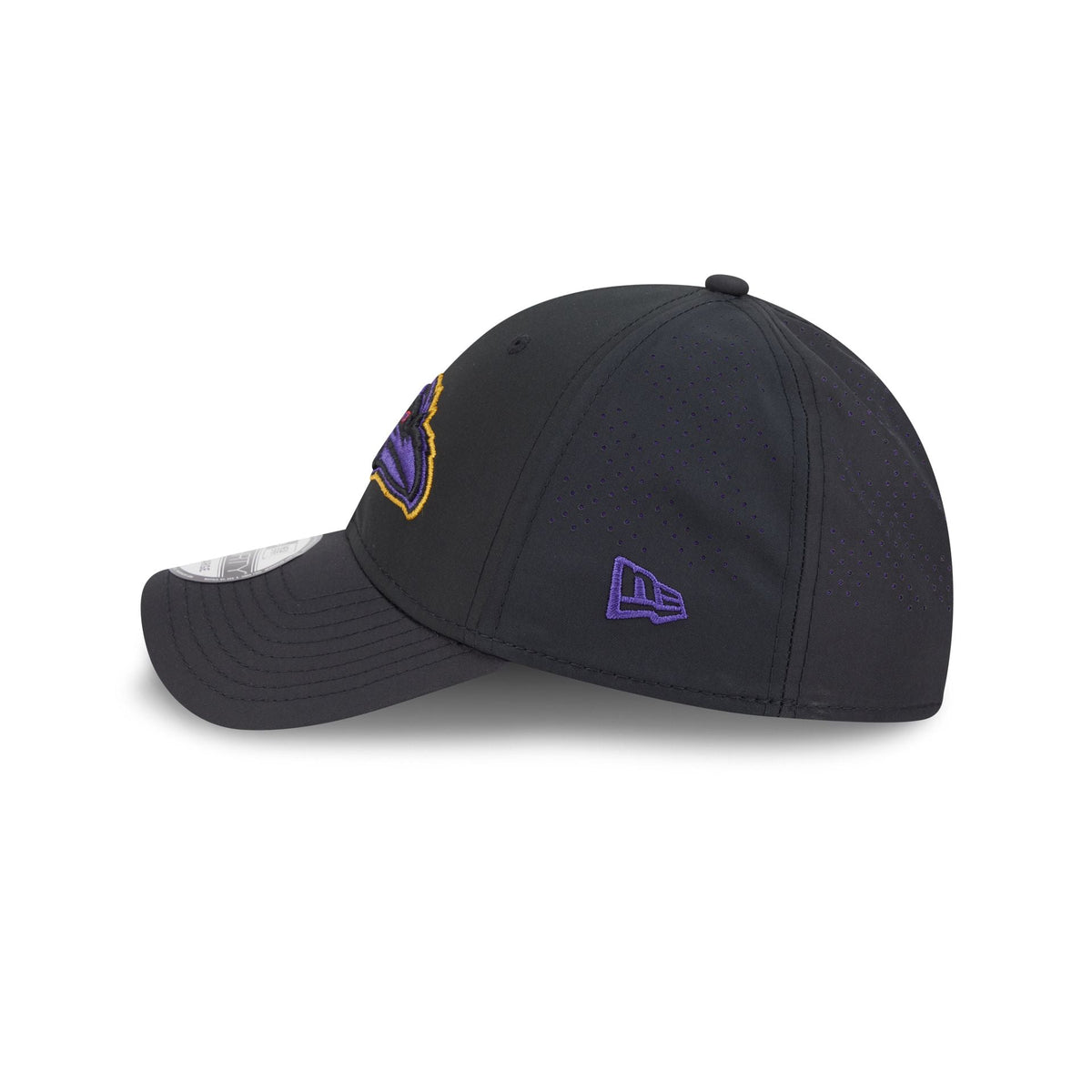 Baltimore Ravens Night 39THIRTY Stretch Fit Hat
