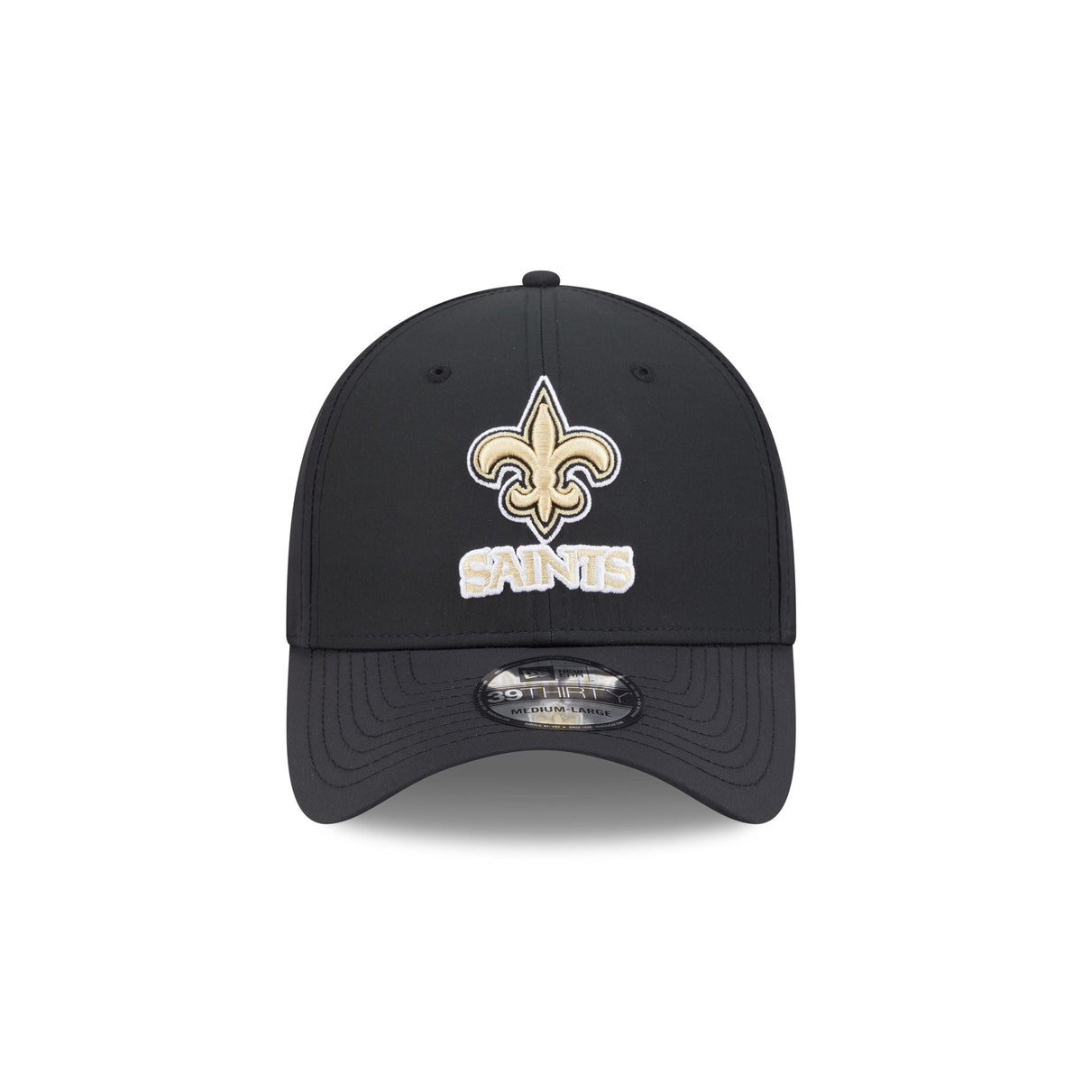 New Orleans Saints Night 39THIRTY Stretch Fit Hat