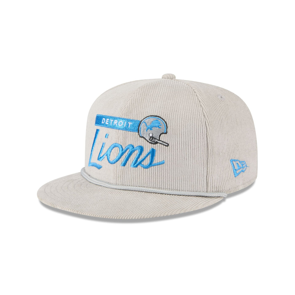 Detroit Lions Corduroy Rope 9FIFTY Snapback Hat