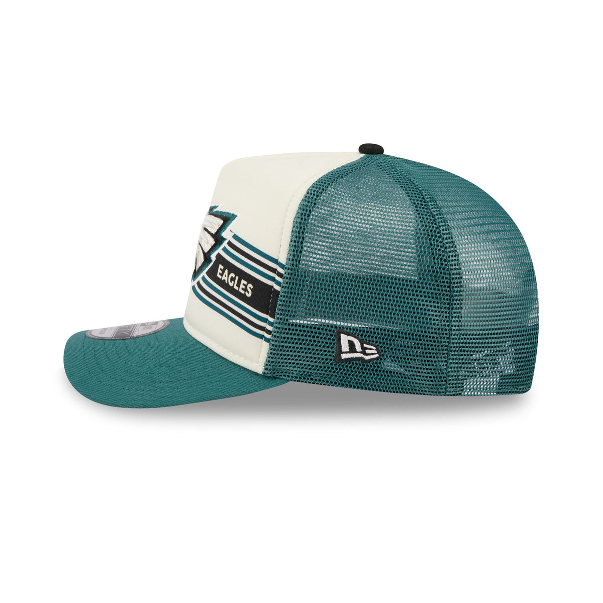 Philadelphia Eagles Banner 9FIFTY A-Frame Trucker Hat