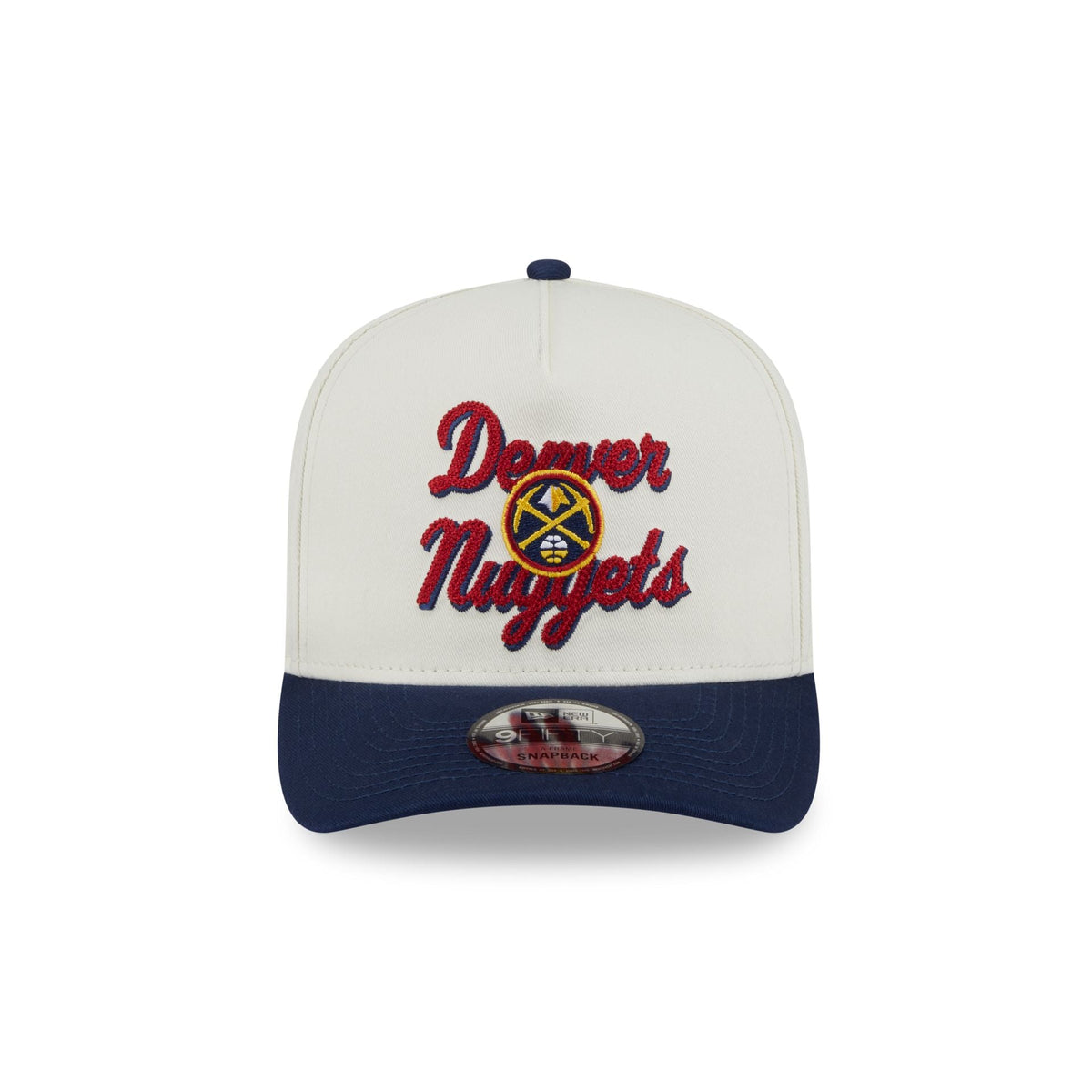 Denver Nuggets Chainstitch 9FIFTY A-Frame Snapback Hat