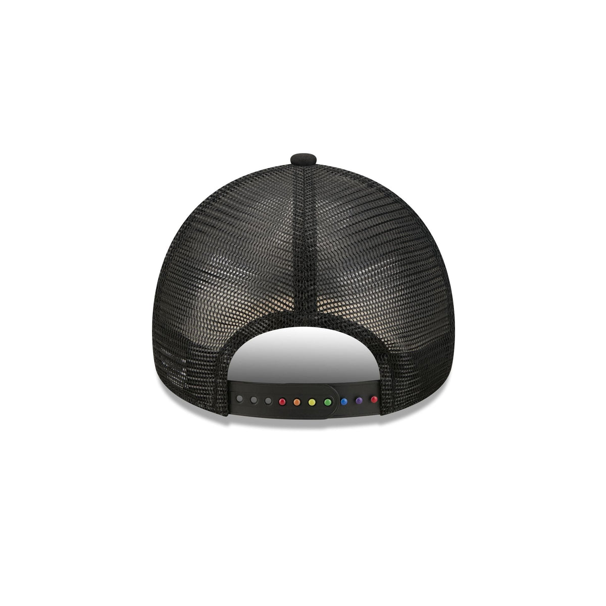 Brooklyn Nets Rainbow Wordmark 9FORTY A-Frame Trucker Hat