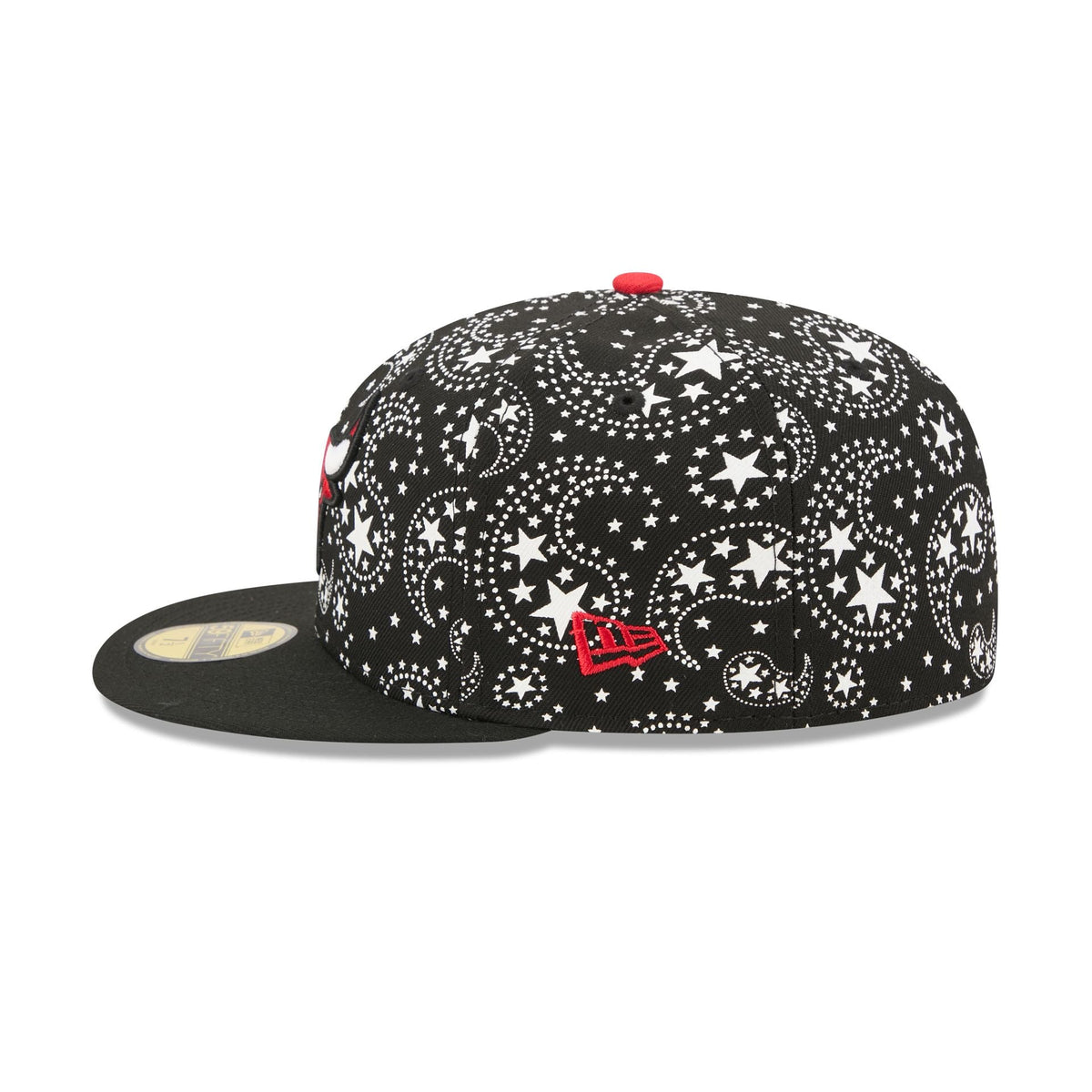 Chicago Bulls Star Studded 59FIFTY Fitted Hat
