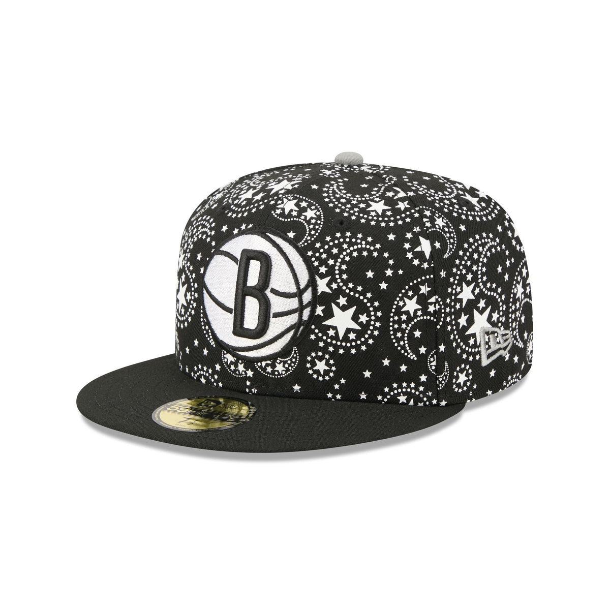 Brooklyn Nets Star Studded 59FIFTY Fitted Hat