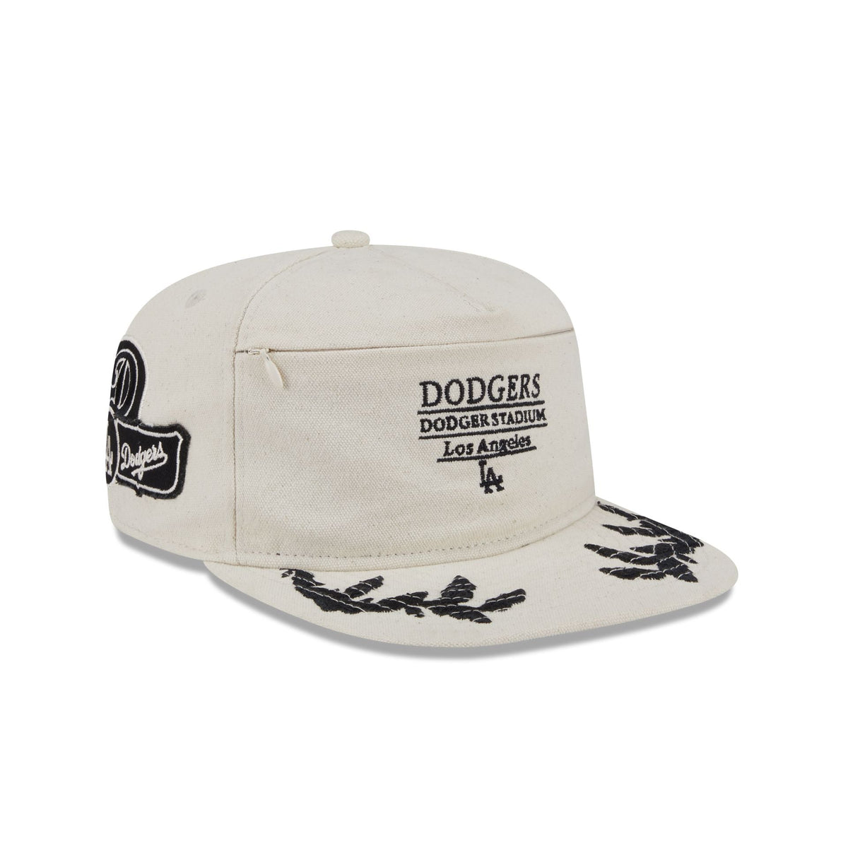 Los Angeles Dodgers Front Zip 59FIFTY A-Frame Fitted
