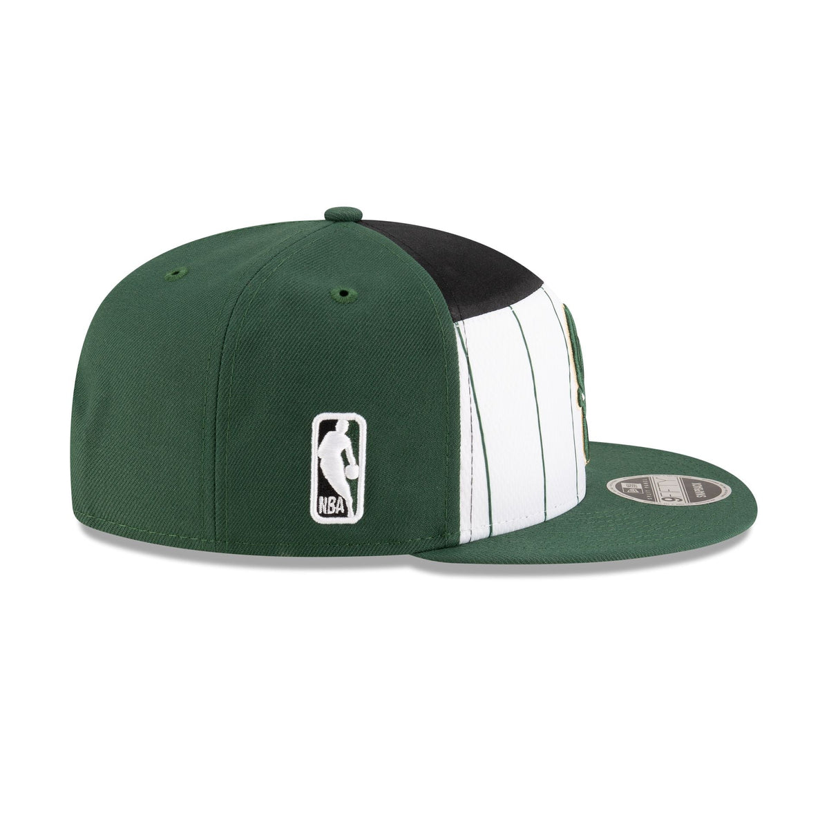 Milwaukee Bucks 2025 Tip-Off Split Panel 9FIFTY Snapback Hat