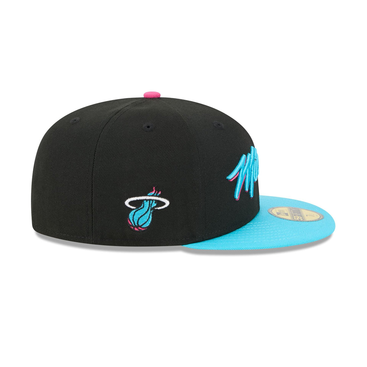 Miami Heat 2025 City Edition 59FIFTY Fitted Hat