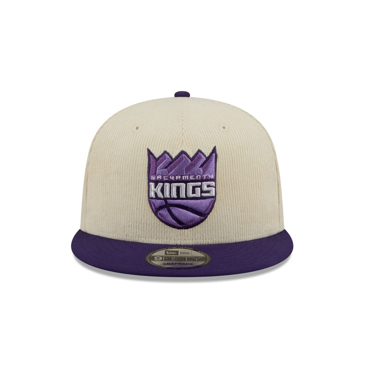 Sacramento Kings 2025 City Edition Chrome White Corduroy 9FIFTY Snapback Hat