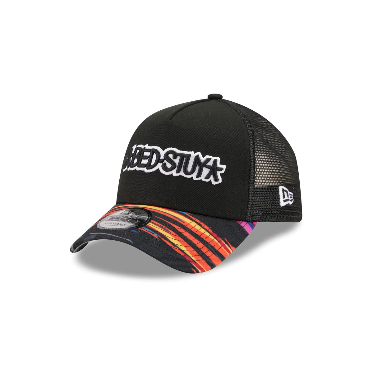Brooklyn Nets 2025 City Edition 9FORTY A-Frame Trucker Hat