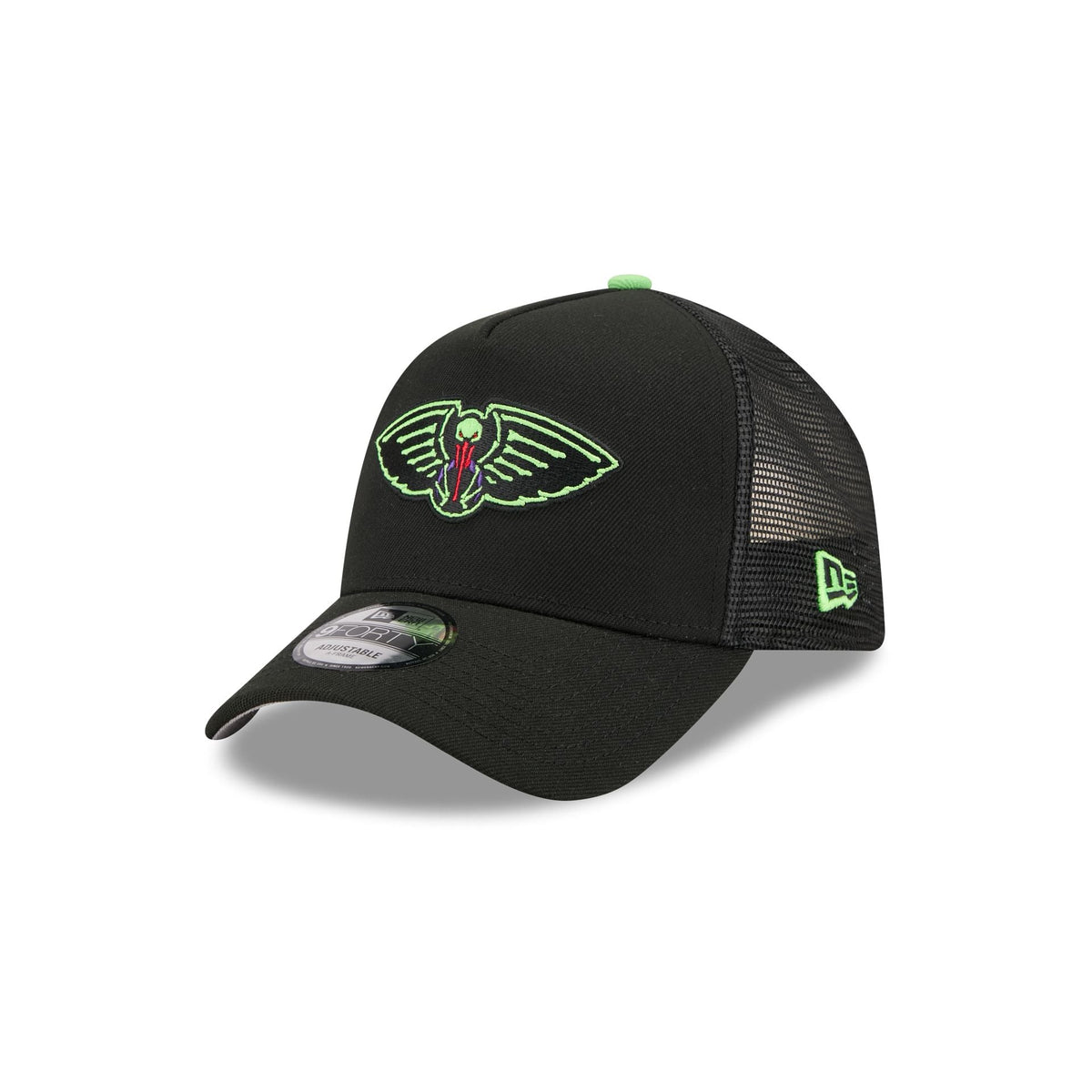New Orleans Pelicans 2025 City Edition 9FORTY A-Frame Trucker Hat