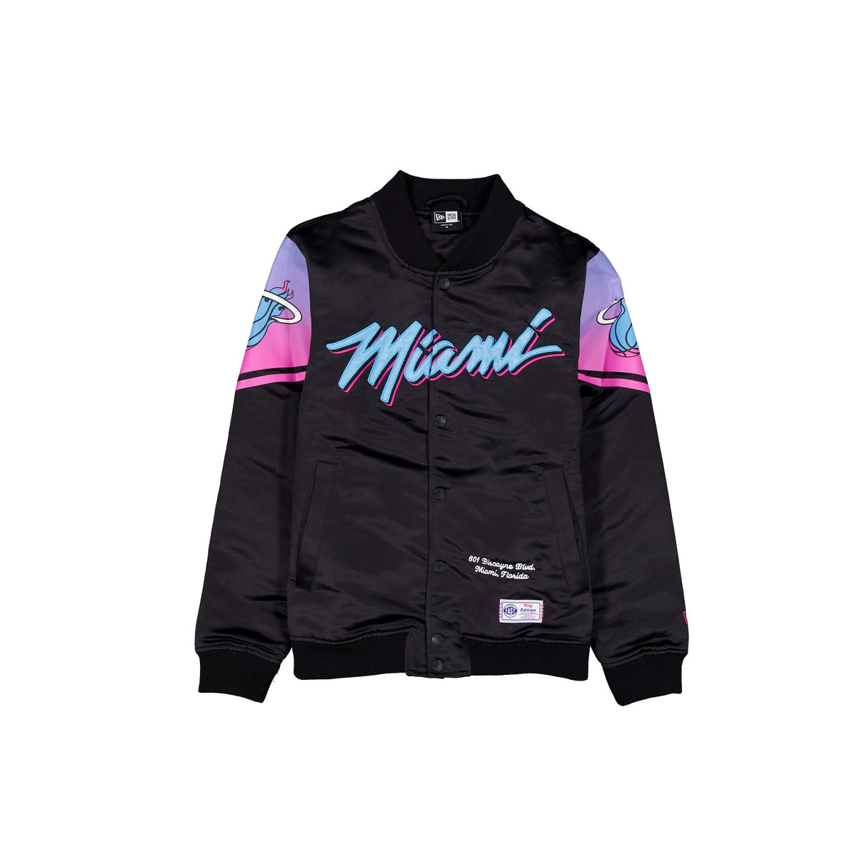 Miami Heat 2025 City Edition Black Jacket