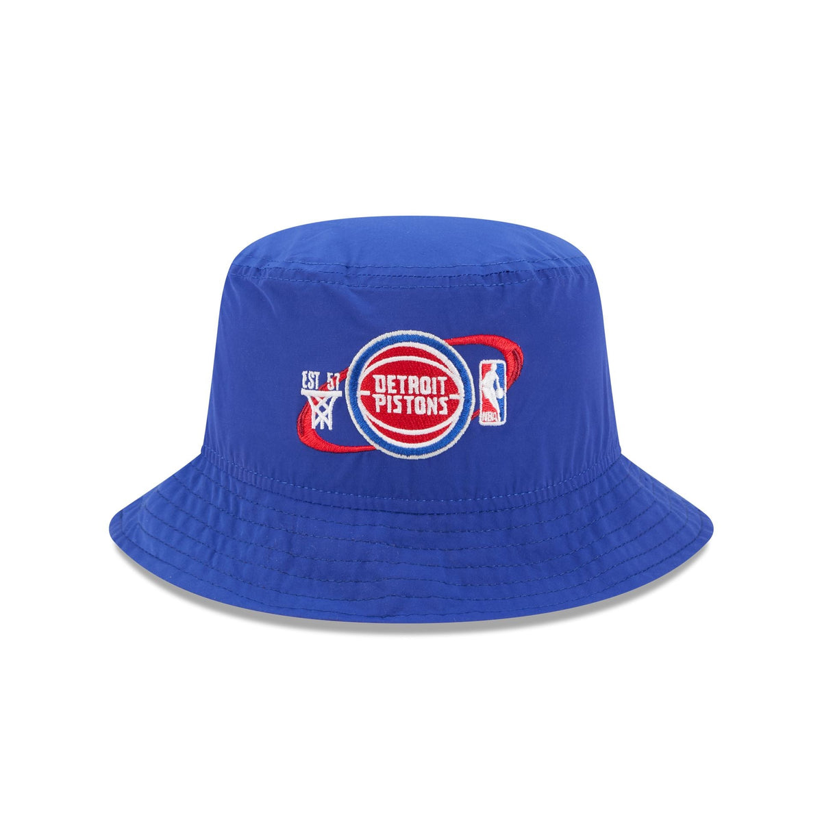 Detroit Pistons Nylon Logo Bucket Hat
