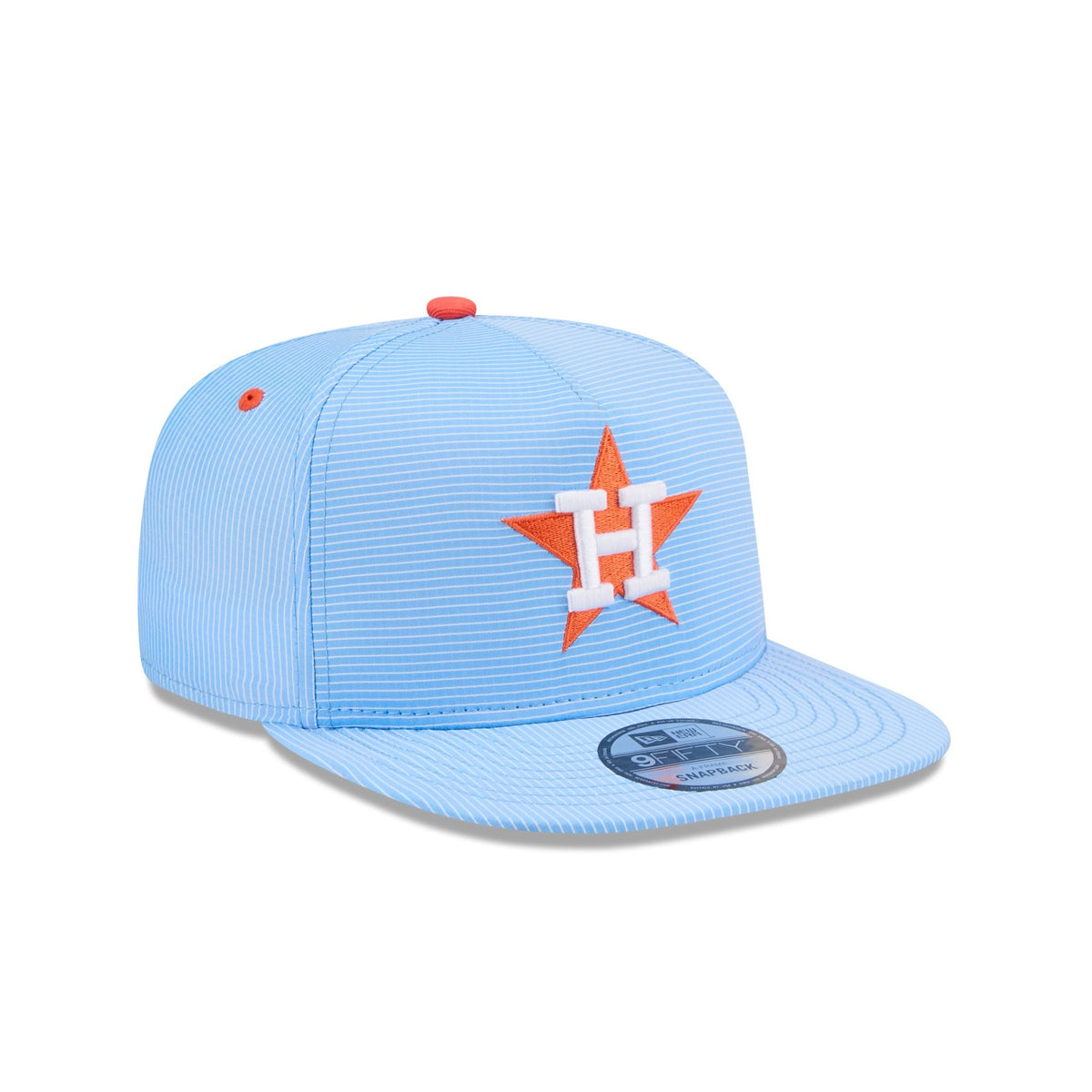Houston Astros Pinstripe Ripstop 9FIFTY A-Frame Snapback Hat