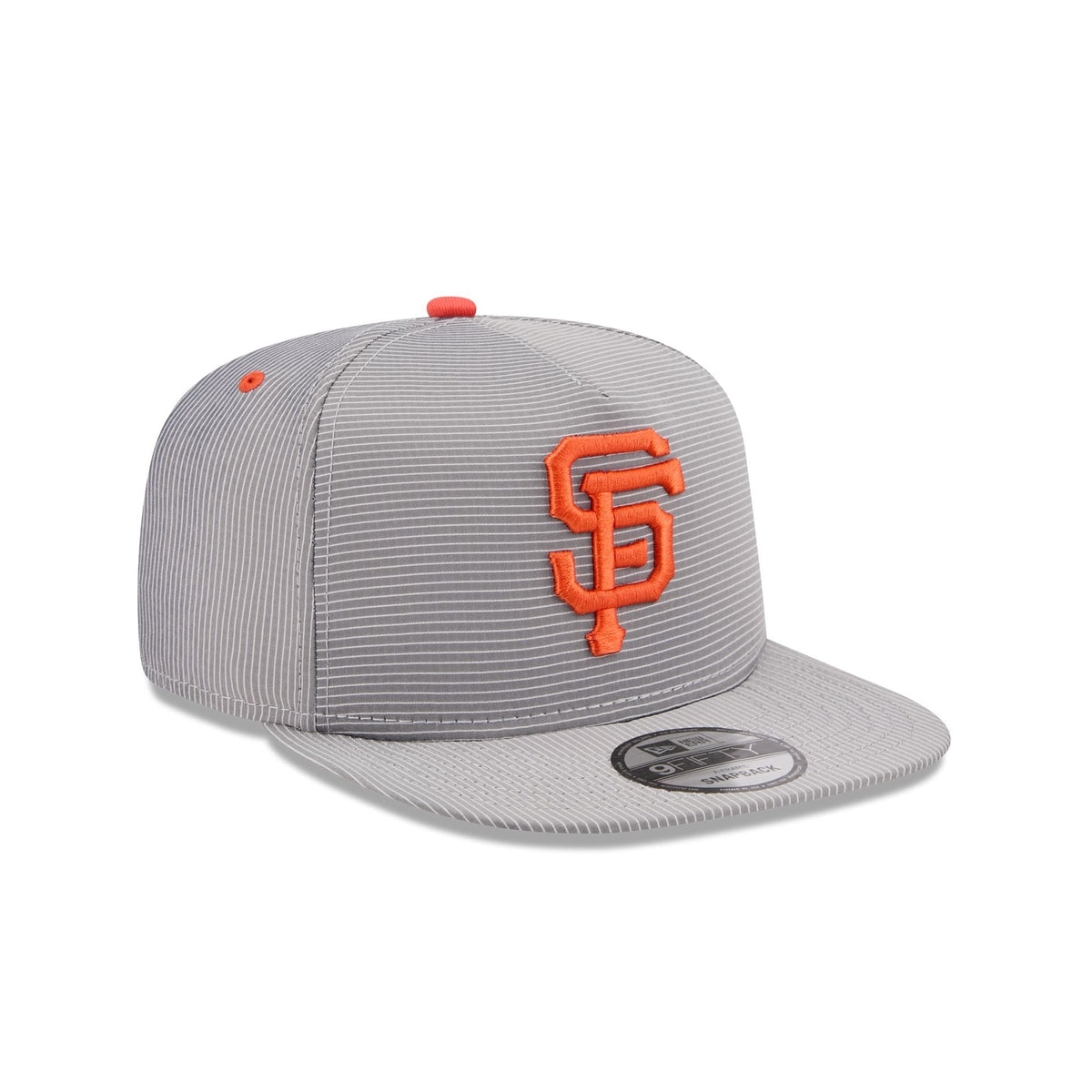 San Francisco Giants Pinstripe Ripstop 9FIFTY A-Frame Snapback Hat