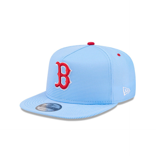 Boston Red Sox Pinstripe Ripstop 9FIFTY A-Frame Snapback Hat