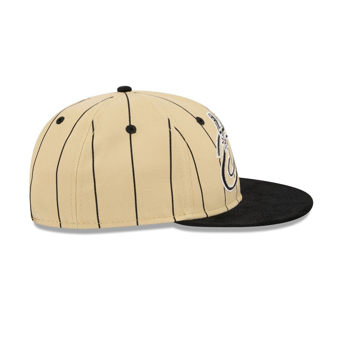 San Antonio Spurs Pinstripe Script Retro Crown 9FIFTY Adjustable Hat