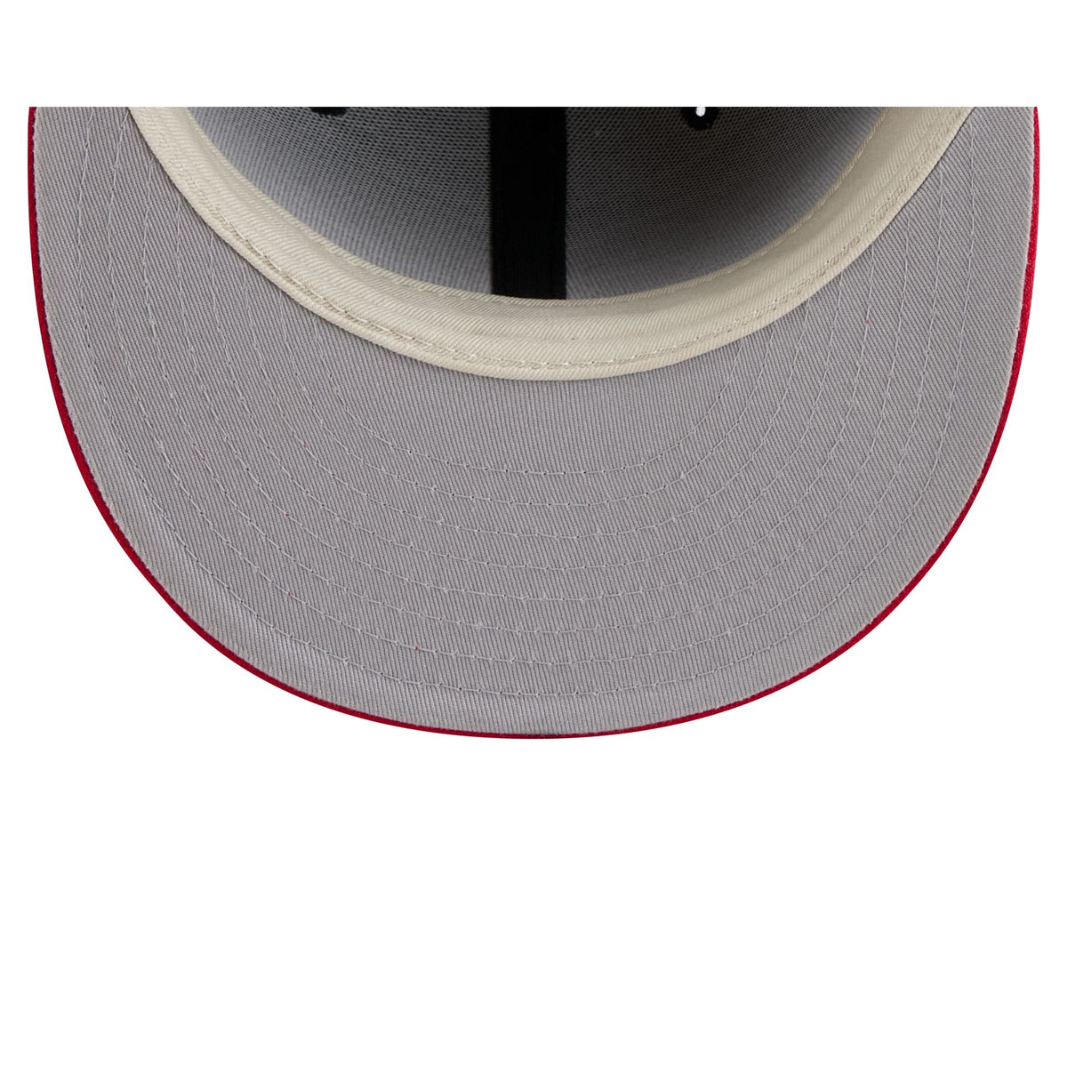 Fear of God Essentials MLB Red Visor 59FIFTY Fitted Hat