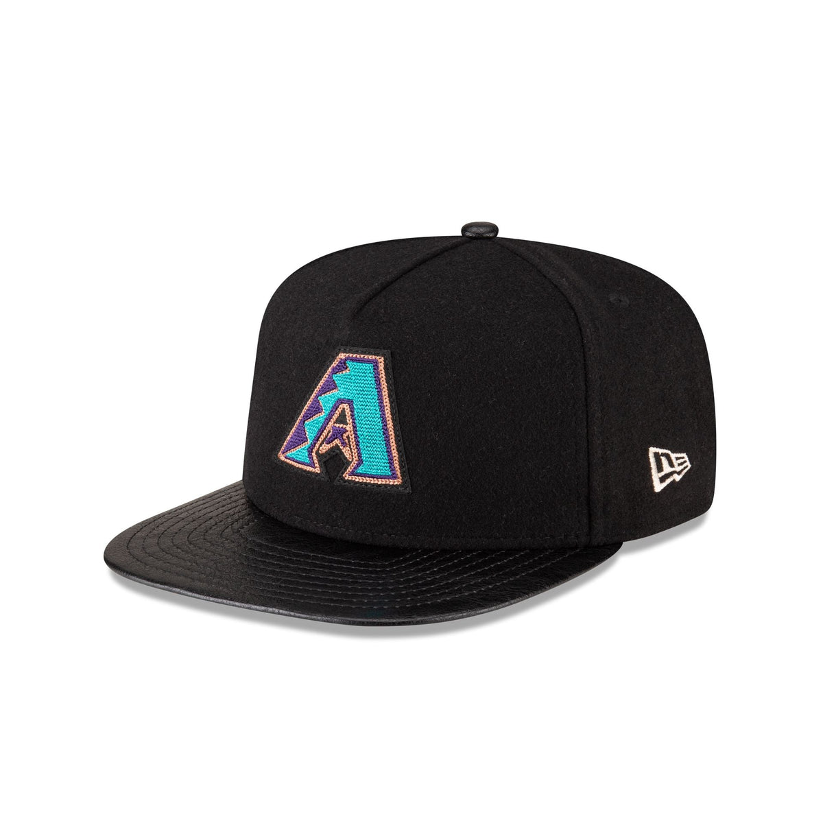 Arizona Diamondbacks Wool Letterman 9FIFTY A-Frame Snapback Hat