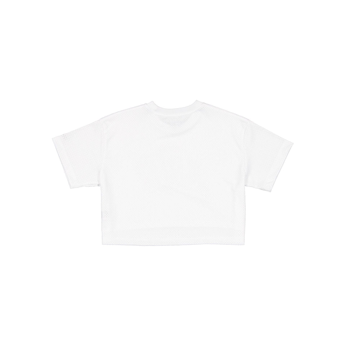 Los Angeles Lakers Summer Women's White Cropped Jersey T-Shirt