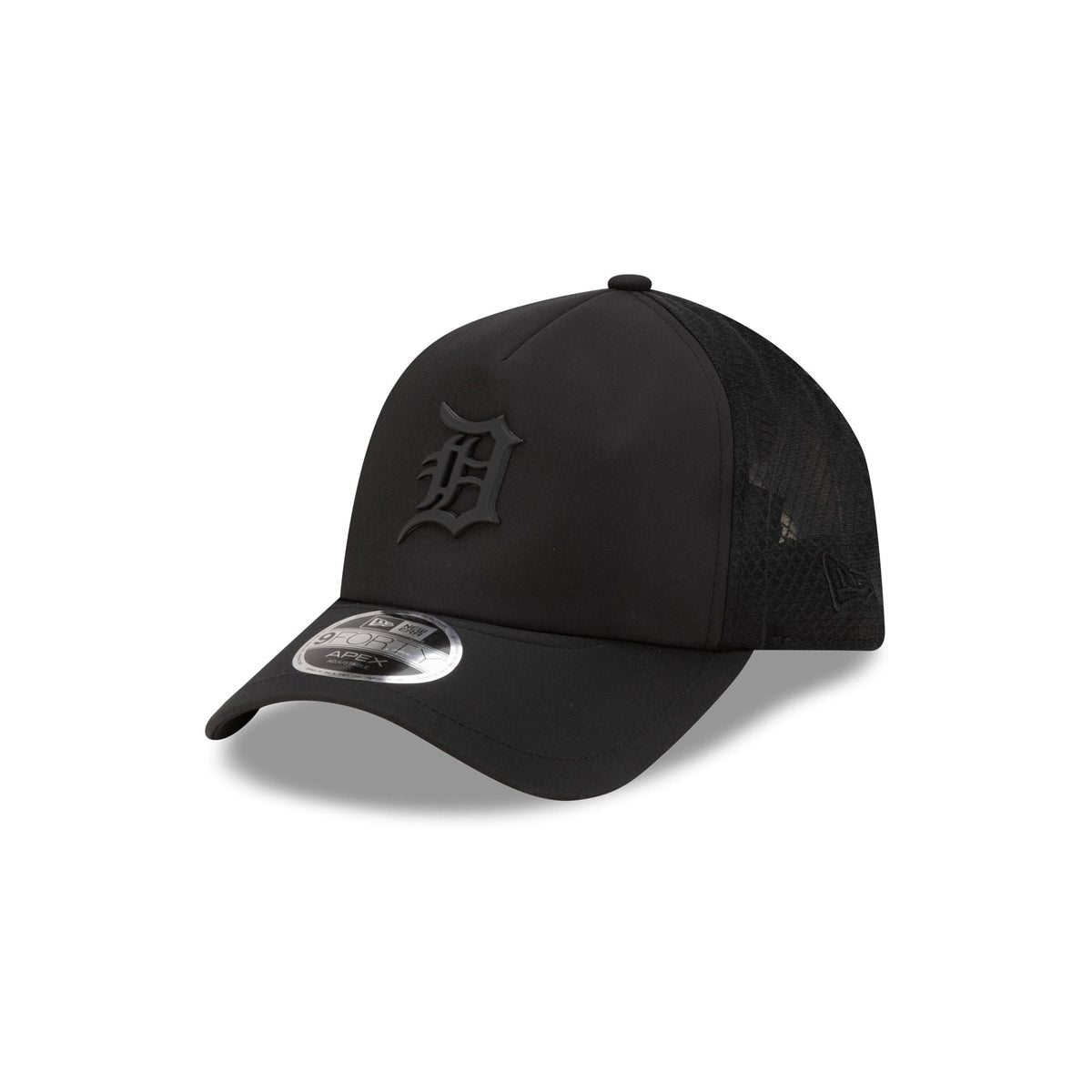 Detroit Tigers 2026 Batting Practice Black 9FORTY APEX Trucker Hat