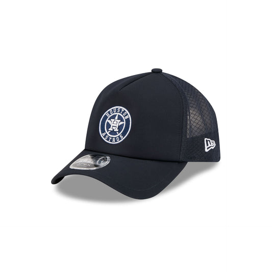 Houston Astros 2026 Batting Practice Alt Circle 9FORTY APEX Trucker Hat