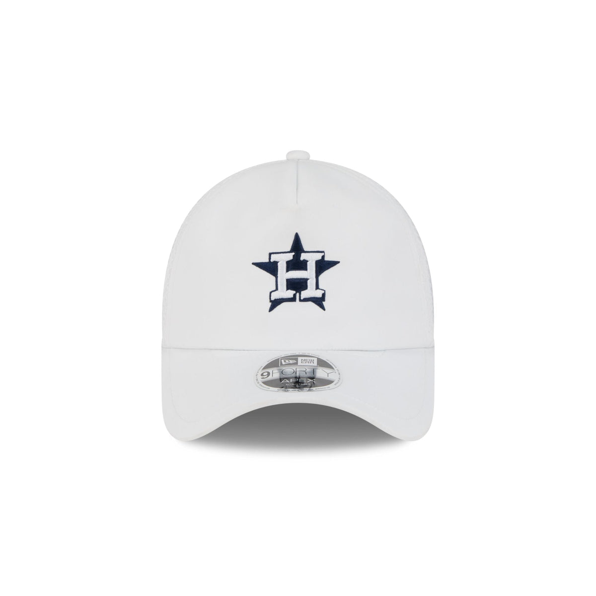 Houston Astros 2026 Batting Practice White 9FORTY APEX Trucker Hat