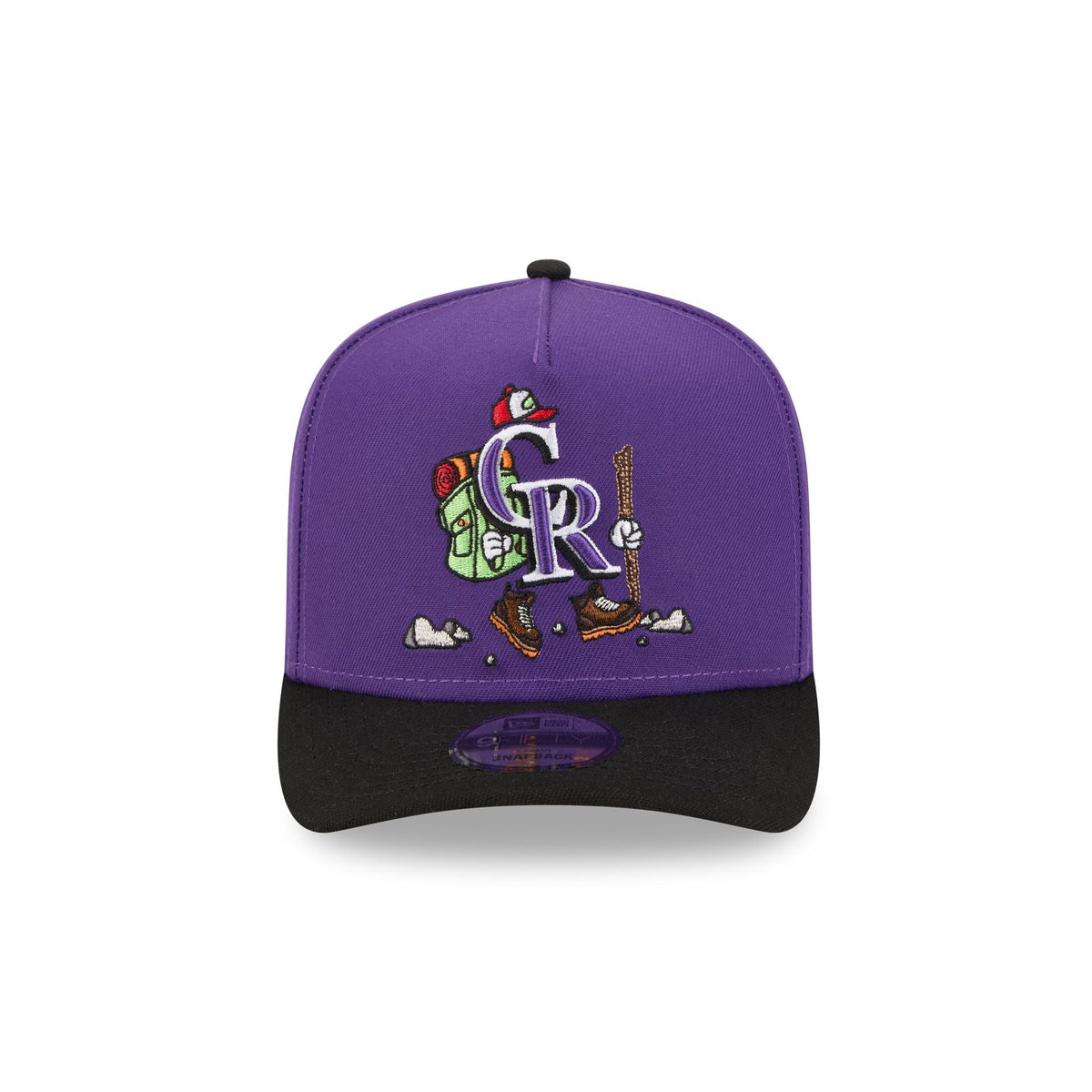 Colorado Rockies Cartoon 9FIFTY A-Frame Snapback Hat