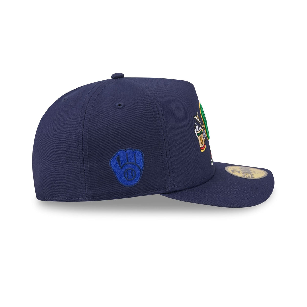 Milwaukee Brewers Cartoon 59FIFTY A-Frame Fitted Hat