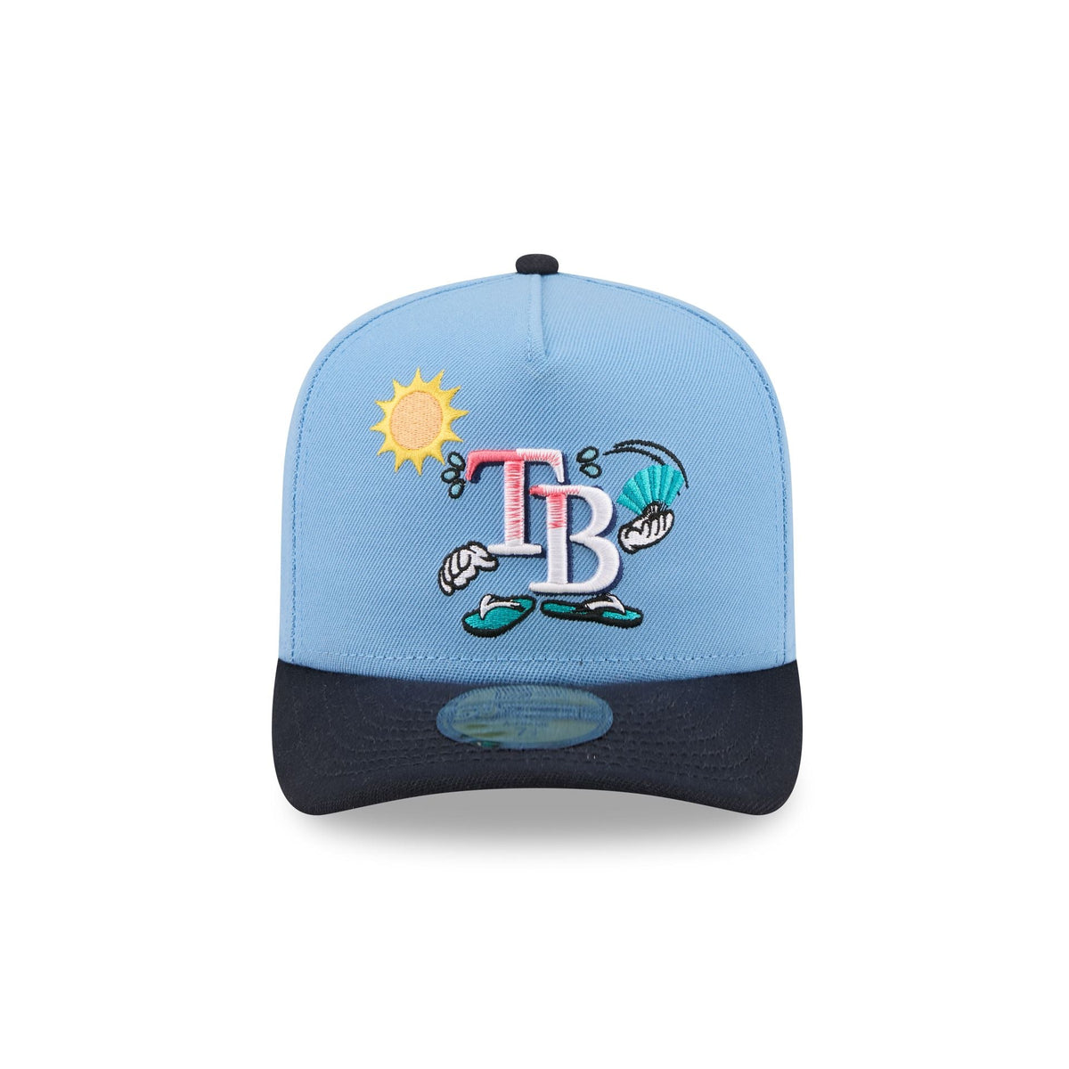 Tampa Bay Rays Cartoon 59FIFTY A-Frame Fitted Hat