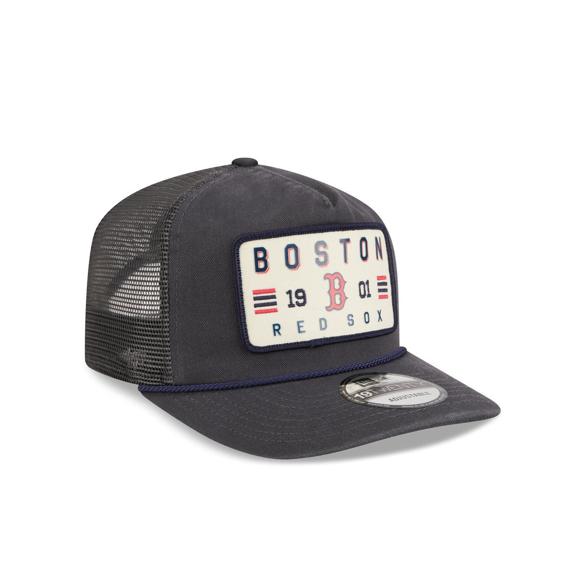 Boston Red Sox Washed Graphite 19TWENTY Trucker Hat