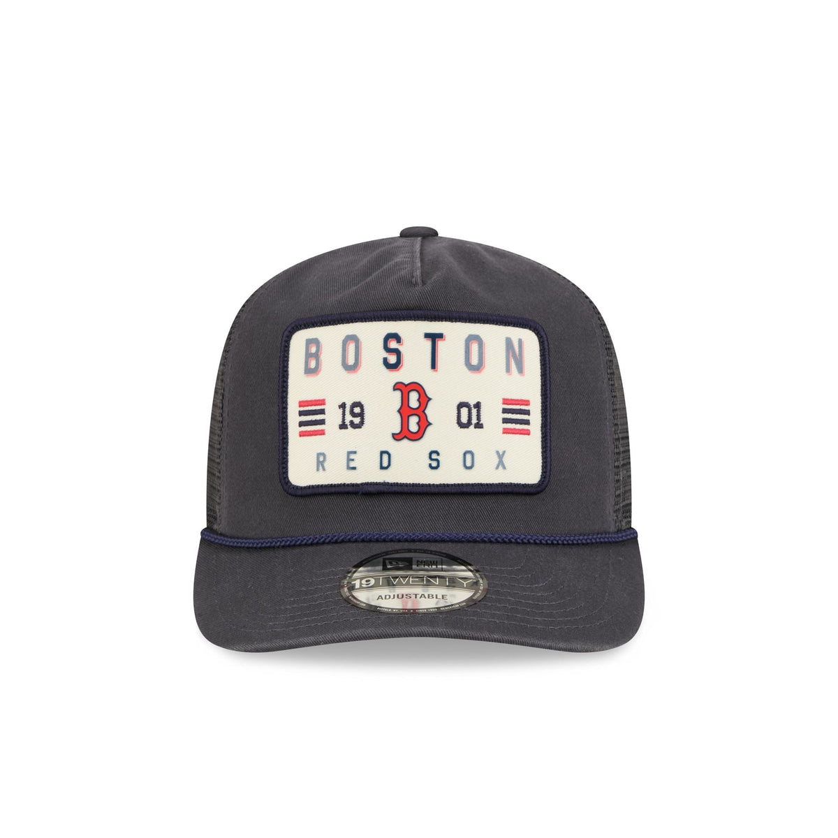 Boston Red Sox Washed Graphite 19TWENTY Trucker Hat
