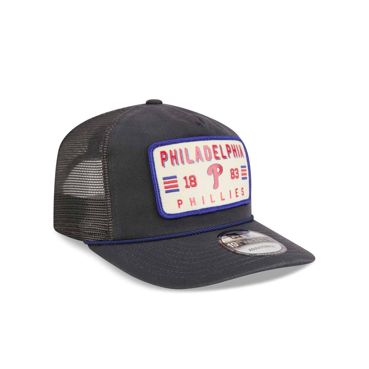 Philadelphia Phillies Washed Graphite 19TWENTY Trucker Hat