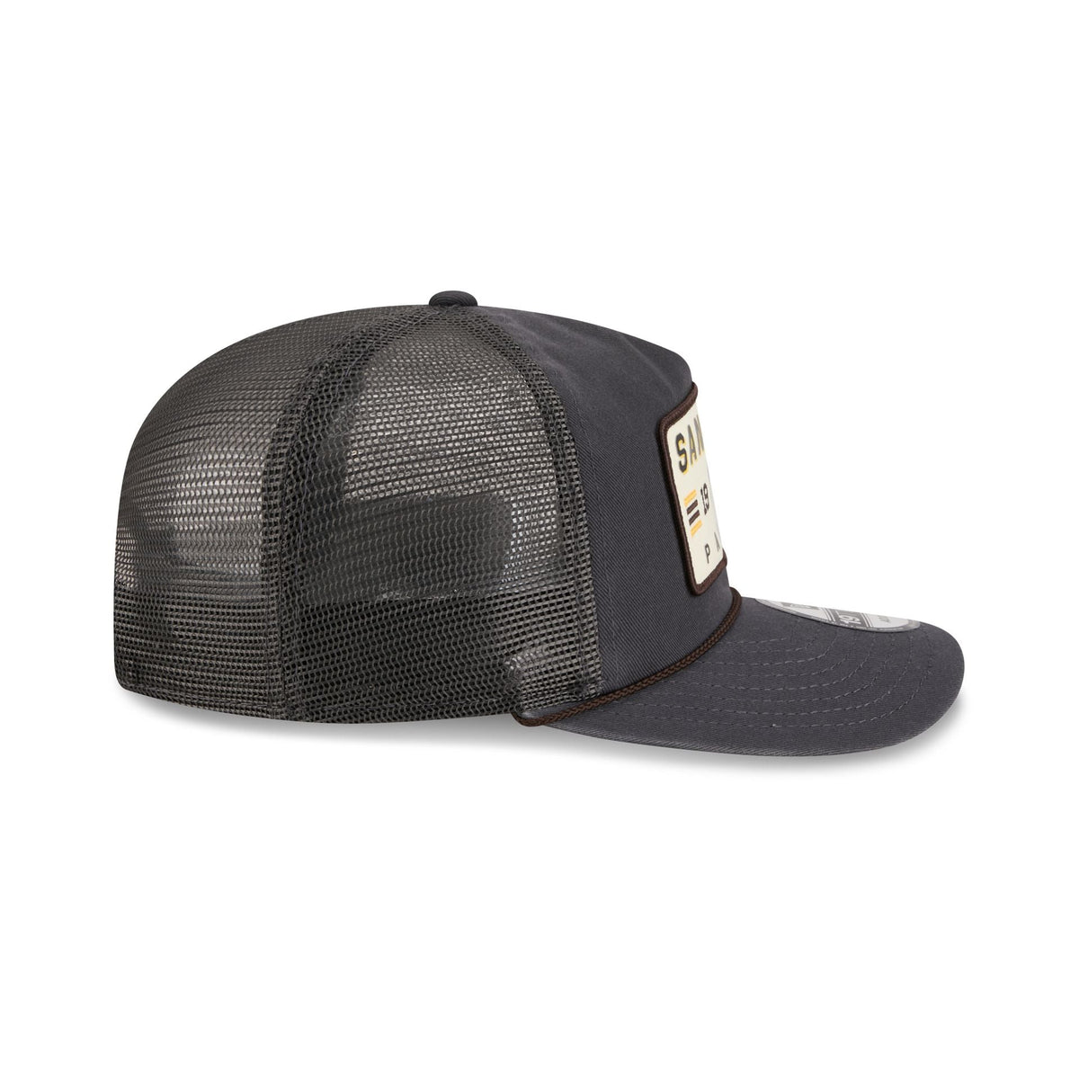 San Diego Padres Washed Graphite 19TWENTY Trucker Hat