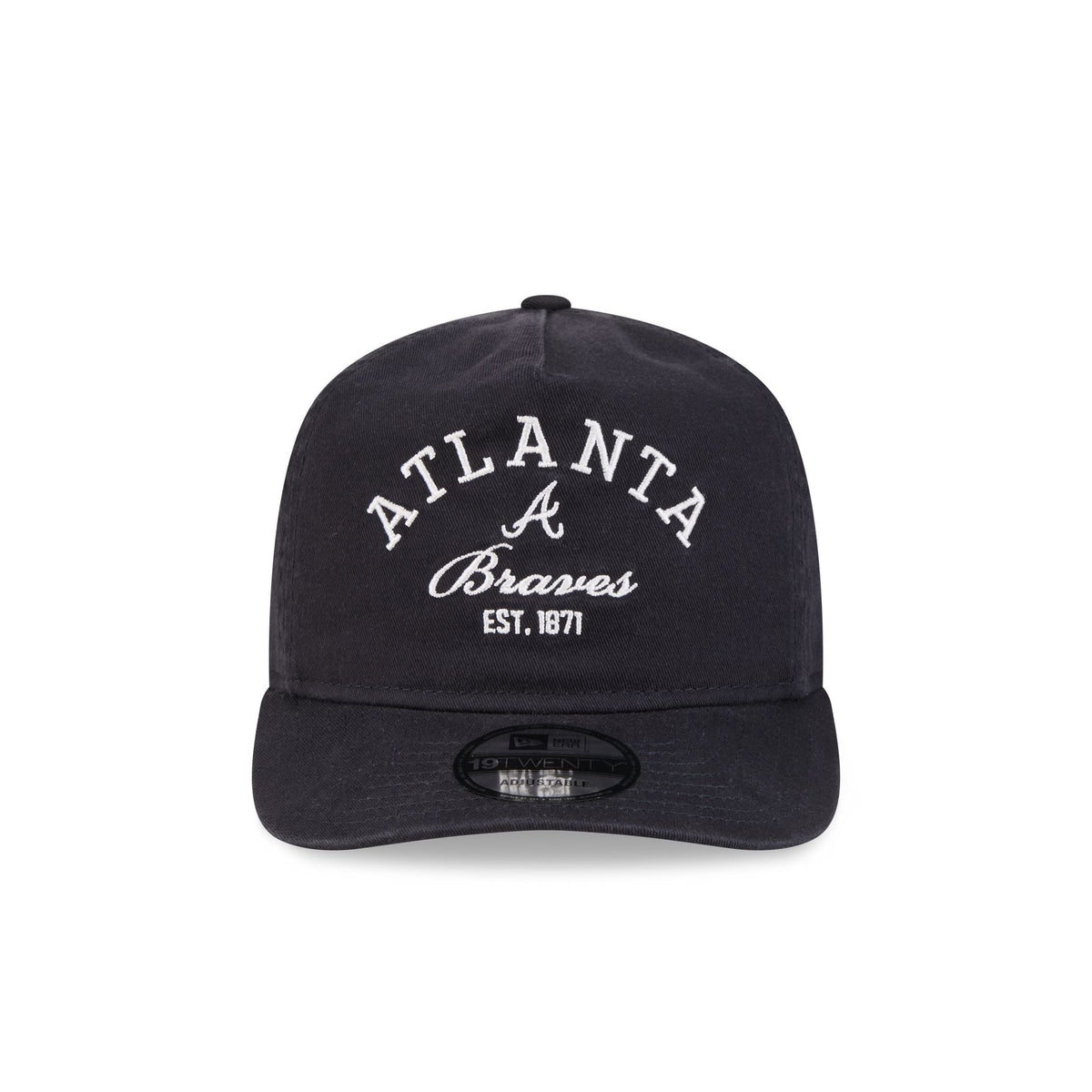 Atlanta Braves Stacked 19TWENTY Adjustable Hat