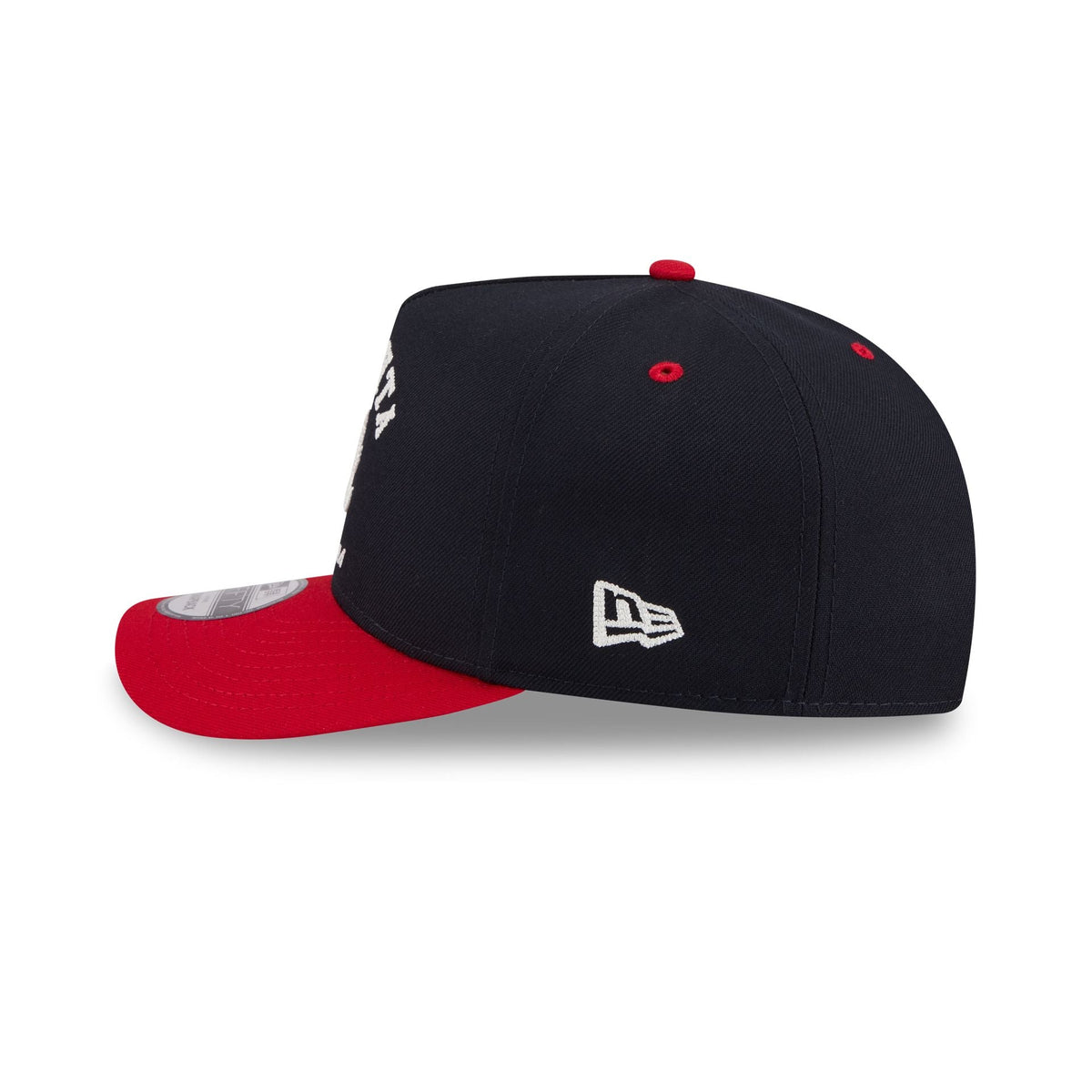 Atlanta Braves Arched 9FIFTY A-Frame Snapback Hat