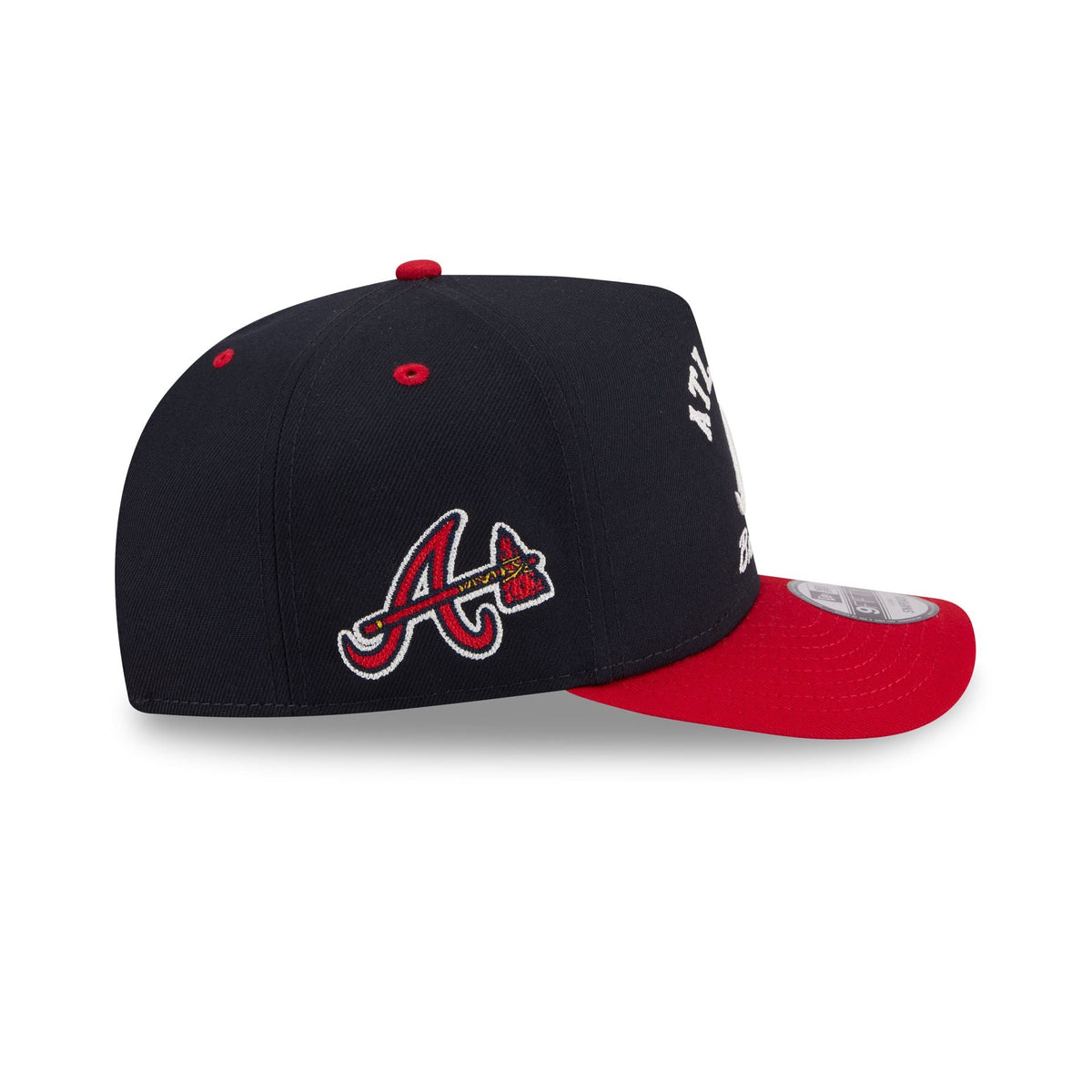 Atlanta Braves Arched 9FIFTY A-Frame Snapback Hat