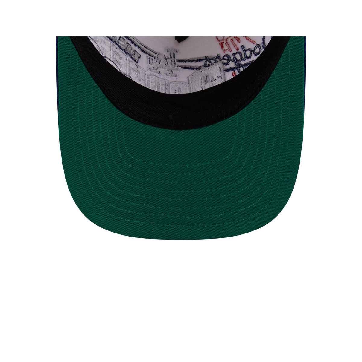 Los Angeles Dodgers Chrome White Classic 9FIFTY A-Frame Snapback Hat