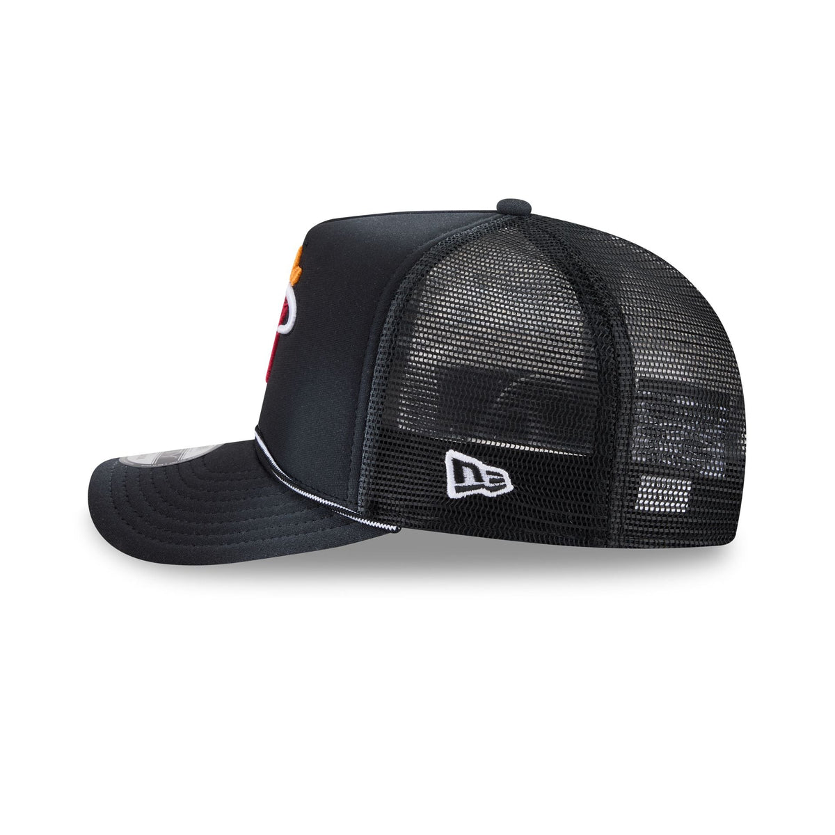 Miami Heat Worn 9FIFTY A-Frame Trucker Hat