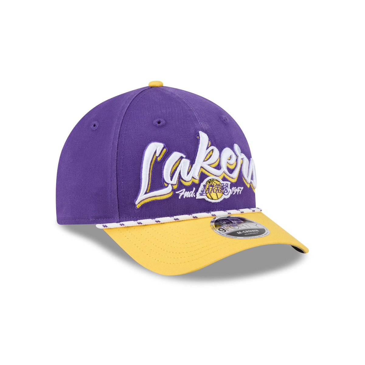 Los Angeles Lakers Team Loyal 9FORTY M-Crown Snapback Hat