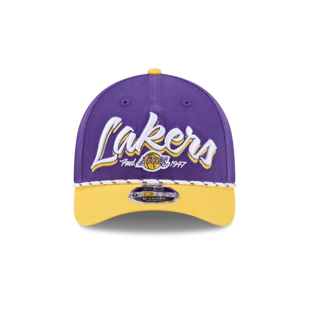 Los Angeles Lakers Team Loyal 9FORTY M-Crown Snapback Hat