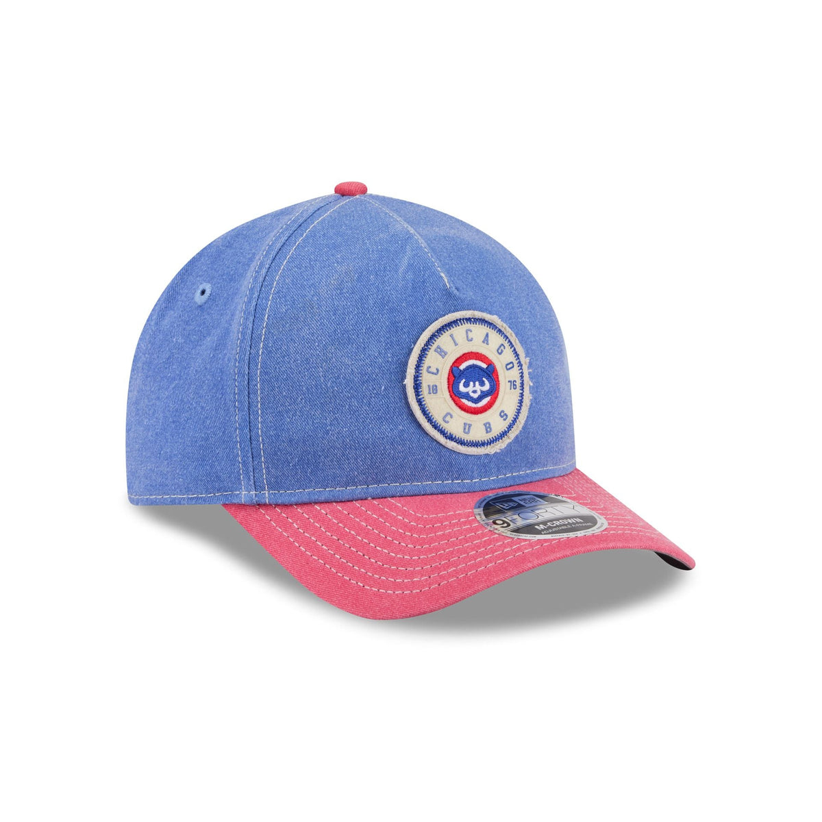 Chicago Cubs Felt 9FORTY M-Crown A-Frame Snapback Hat