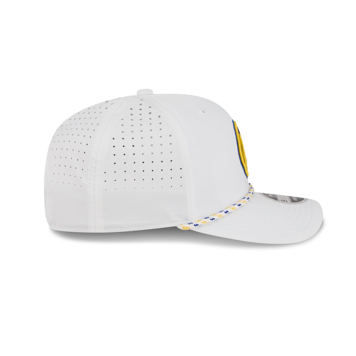 Golden State Warriors Optic White Performance Rope 9SEVENTY Stretch-Snap Hat