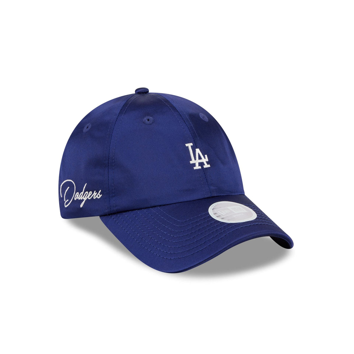 Los Angeles Dodgers Satin Open Back Ponytail Adjustable Hat
