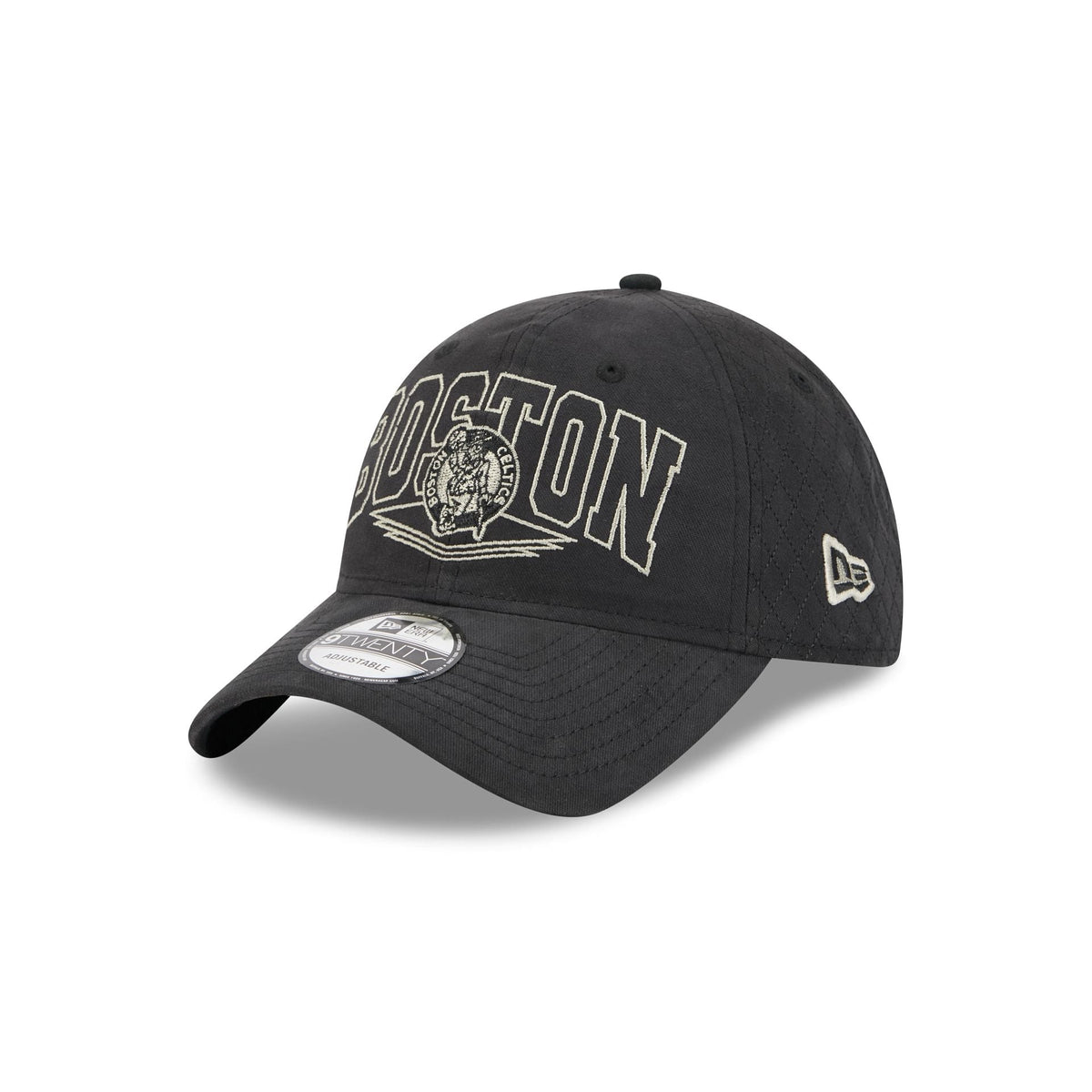 Boston Celtics Quilted Wordmark 9TWENTY Adjustable Hat