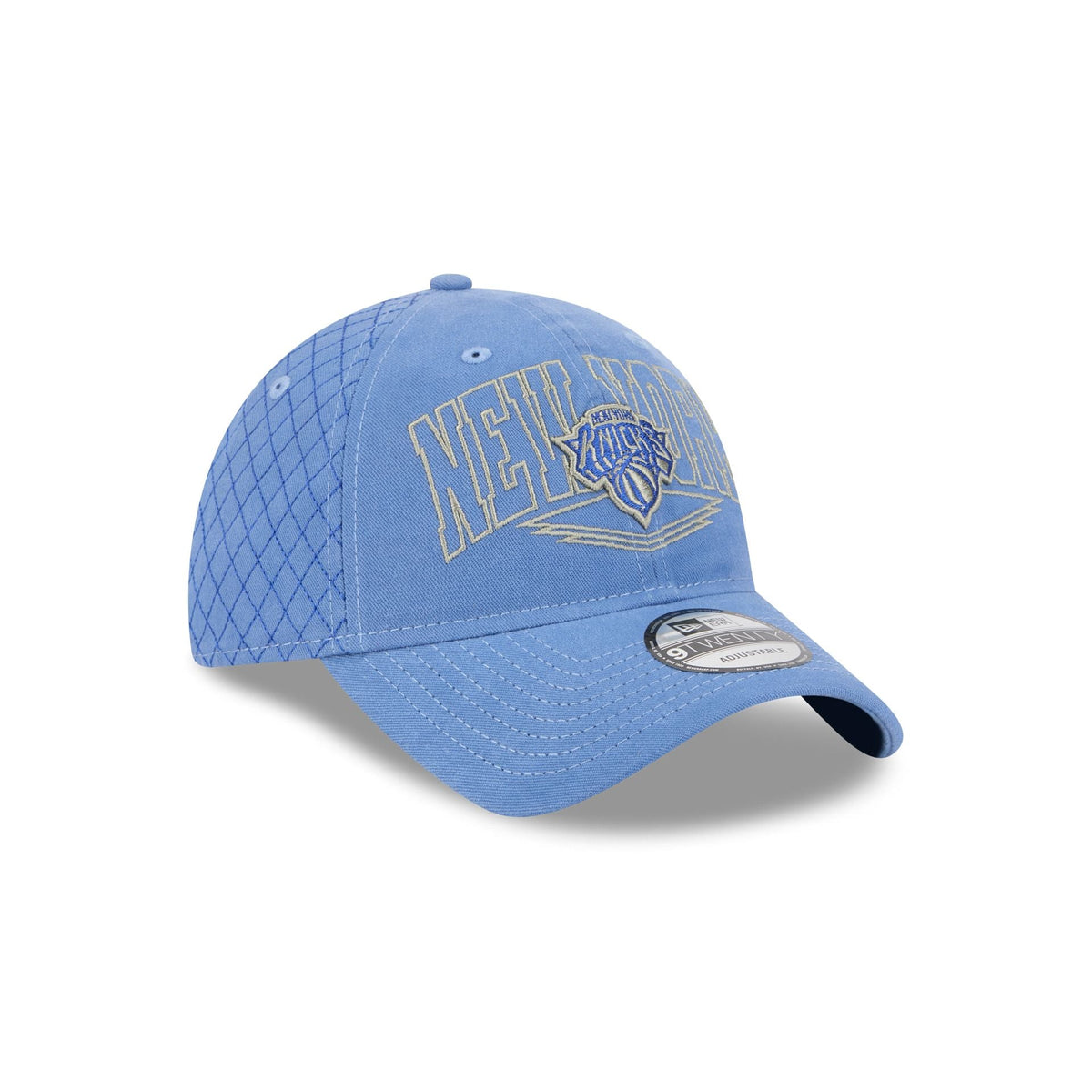 New York Knicks Quilted Wordmark 9TWENTY Adjustable Hat