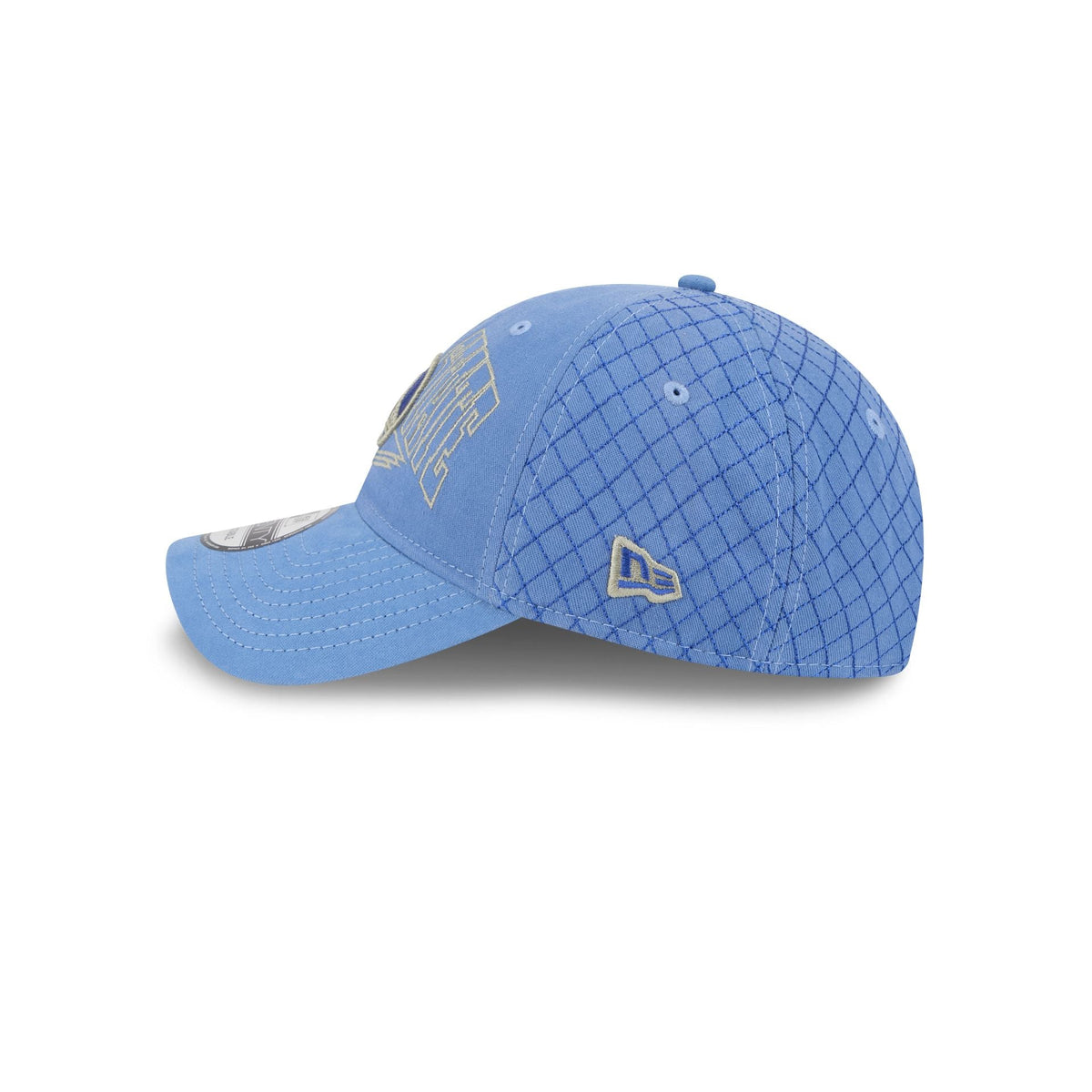 Golden State Warriors Quilted Wordmark 9TWENTY Adjustable Hat