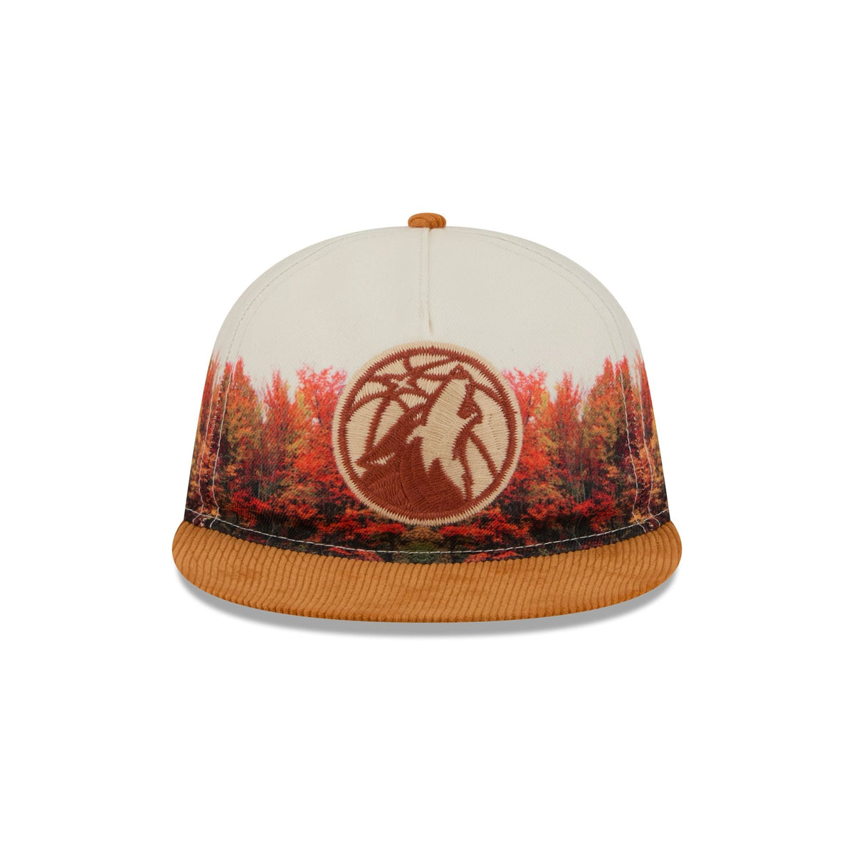 Minnesota Timberwolves Fall Forest Retro Crown 9FIFTY Adjustable Hat