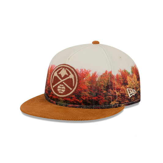 Denver Nuggets Fall Forest Retro Crown 9FIFTY Adjustable Hat