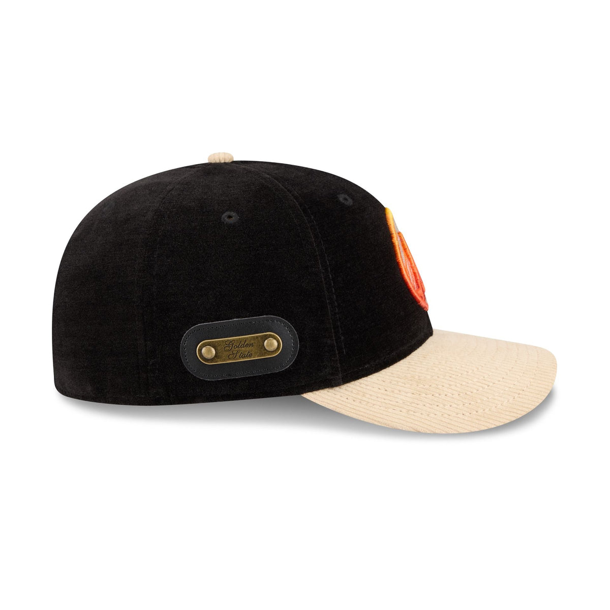 Golden State Warriors Fall Velvet Low Profile 59FIFTY Fitted Hat